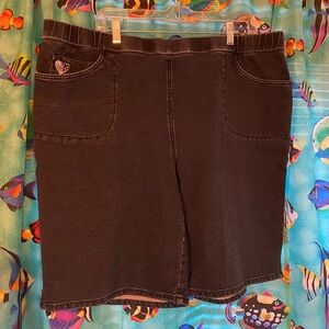 Dark Wash Denim Shorts